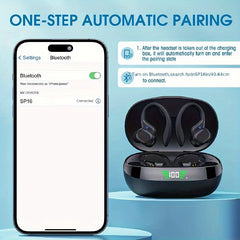Wireless Waterproof In-ear Headset Touch Control Noise Cancelling HIFI Stereo