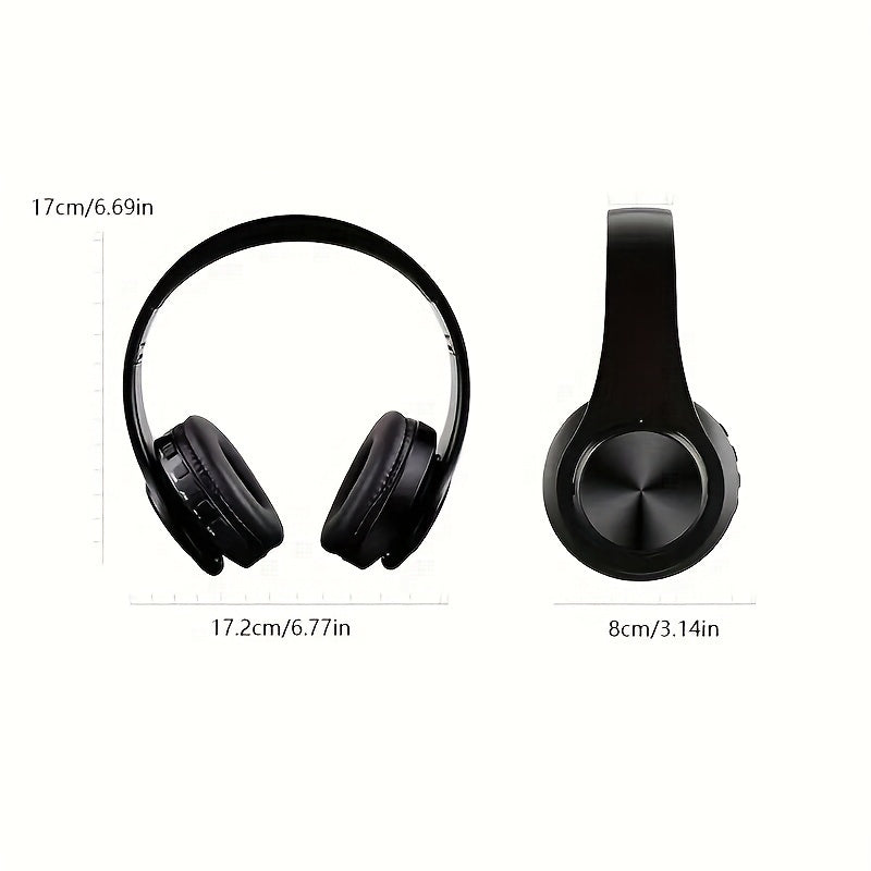 Wireless Over Ear Headphone LED Lights Noise Cancellation