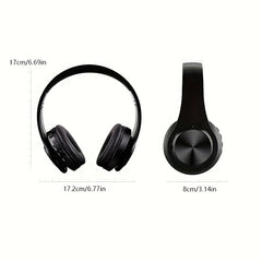 Wireless Over Ear Headphone LED Lights Noise Cancellation