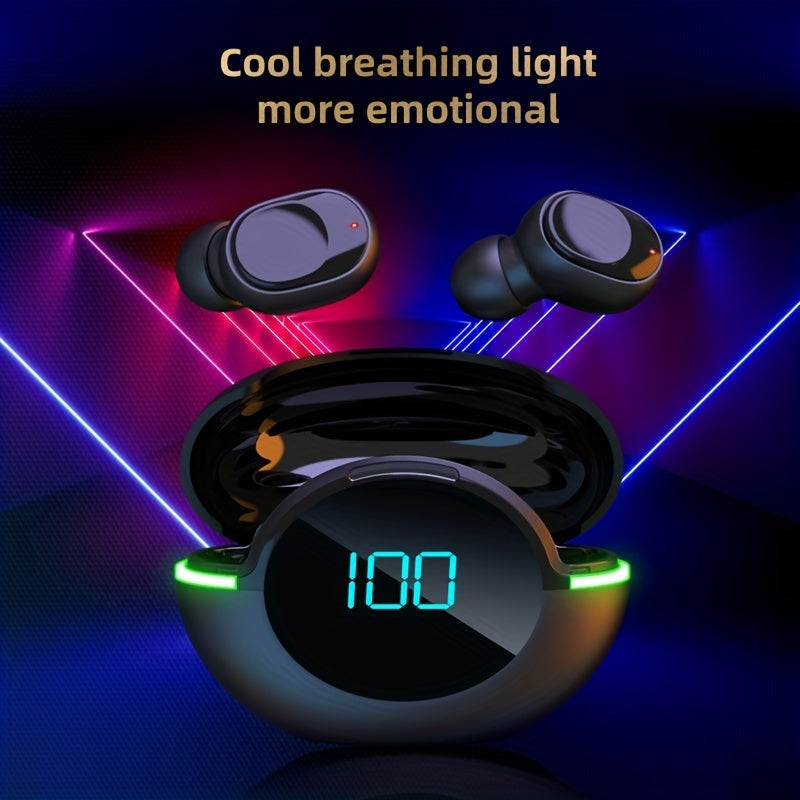 Wireless In-ear Headphones Touch Buttons HIFI Stereo Waterproof