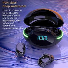 Wireless In-ear Headphones Touch Buttons HIFI Stereo Waterproof