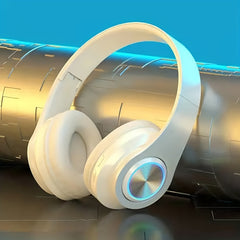 Wireless Over Ear Headphone LED Lights Noise Cancellation