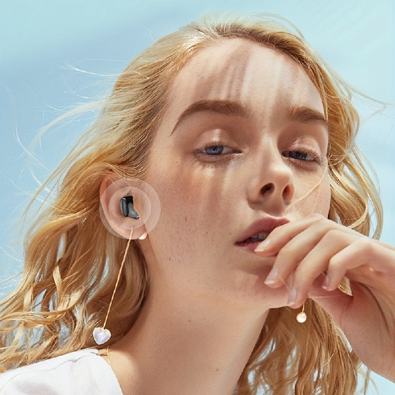 Mini In-ear Earphone With Mic Wireless HiFi Stereo Gaming Headset
