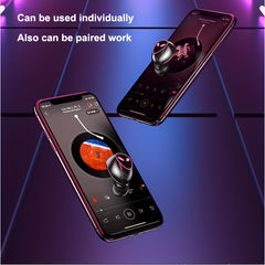 Wireless Earbuds with Microphone Waterproof LED Display