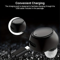 Mini In-ear Earphone With Mic Wireless HiFi Stereo Gaming Headset
