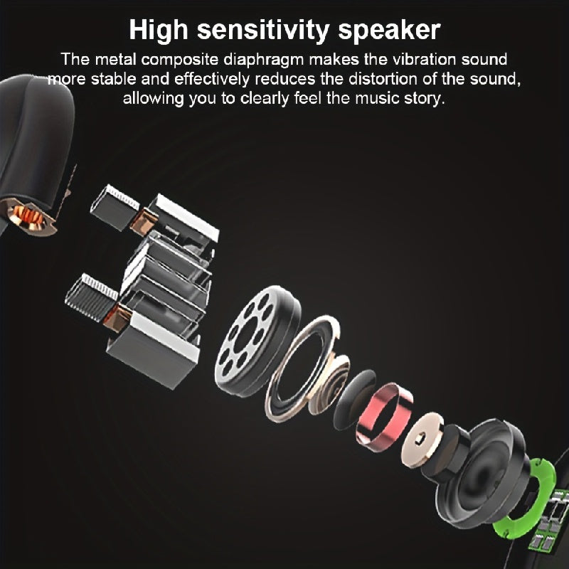 Mini In-ear Earphone With Mic Wireless HiFi Stereo Gaming Headset