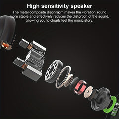 Mini In-ear Earphone With Mic Wireless HiFi Stereo Gaming Headset