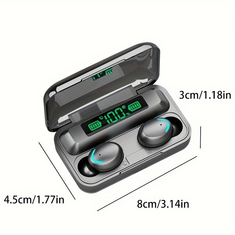Wireless Headphones with Digital Display - Ideal Gift for Sporty Friends