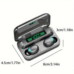 Wireless Headphones with Digital Display - Ideal Gift for Sporty Friends