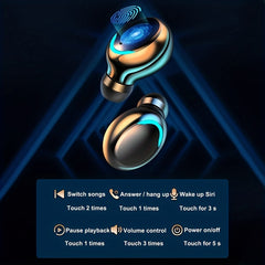 Wireless Headphones with Digital Display - Ideal Gift for Sporty Friends