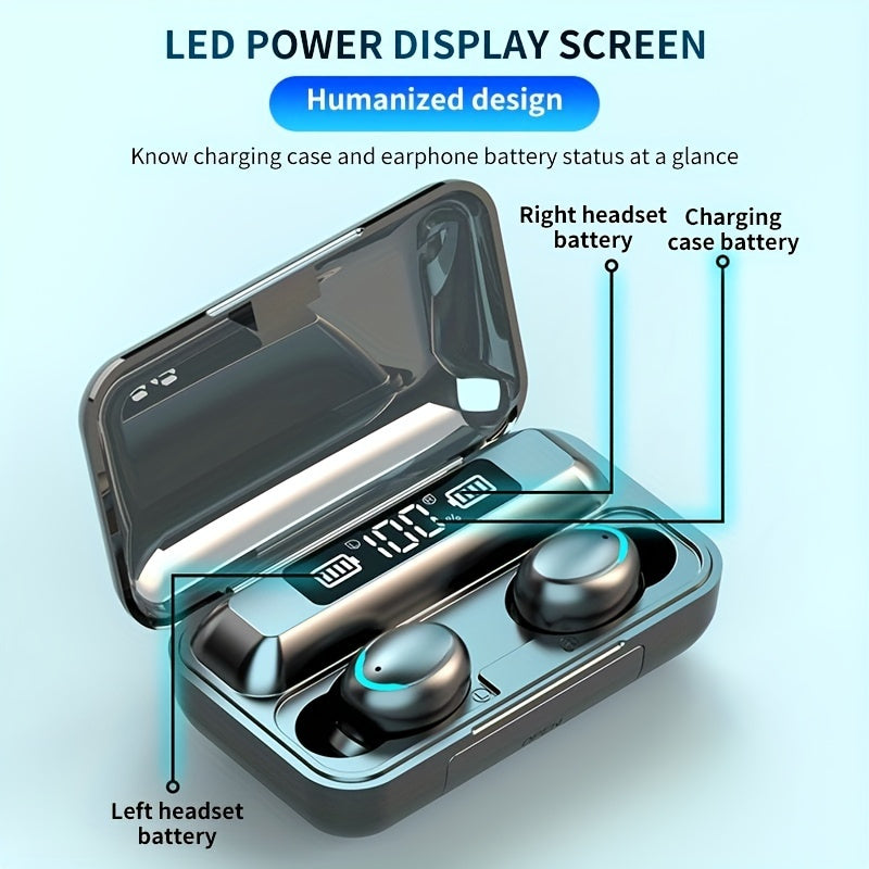 Wireless Headphones with Digital Display - Ideal Gift for Sporty Friends