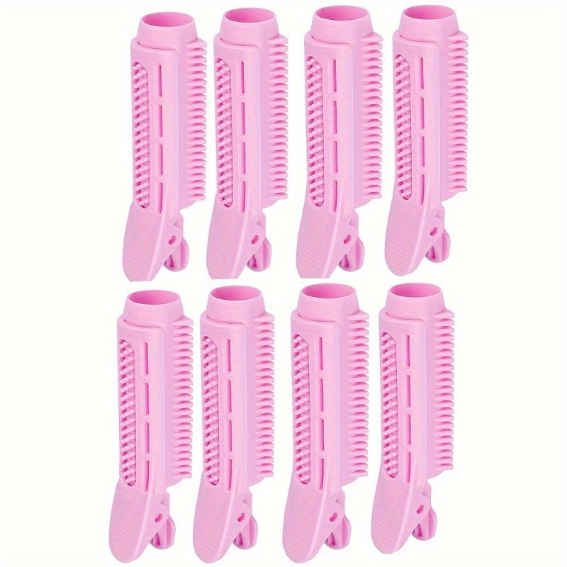 8pcs Hair Root Clips Self Grip Hair Styling Tool Hair Rollers