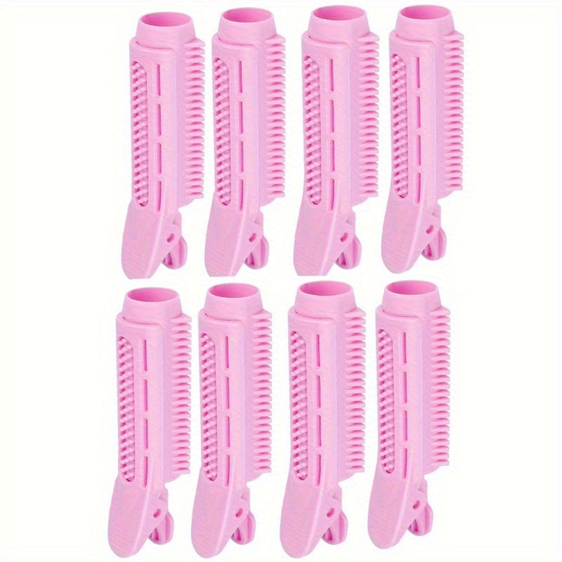 8pcs Hair Root Clips Self Grip Hair Styling Tool Hair Rollers