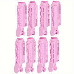 8pcs Hair Root Clips Self Grip Hair Styling Tool Hair Rollers