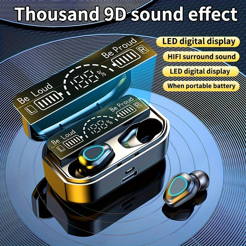 Wireless In-ear Headset Lightweight Waterproof Headphone