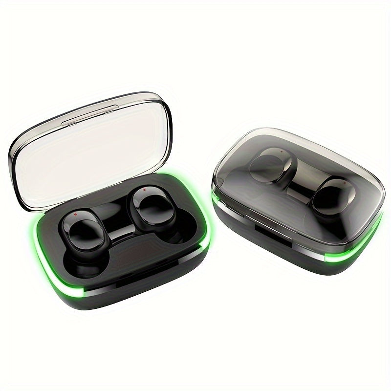 Mini Wireless In-Ear Headphone with LED Light