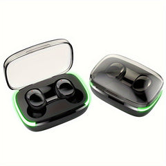 Mini Wireless In-Ear Headphone with LED Light