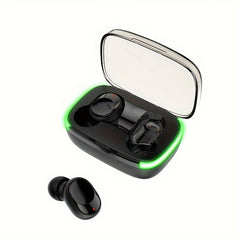 Mini Wireless In-Ear Headphone with LED Light