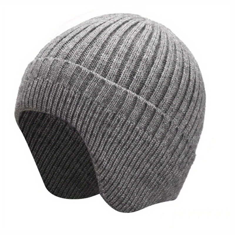 Winter Thickened Warm Beanie Hat with Ear Protection