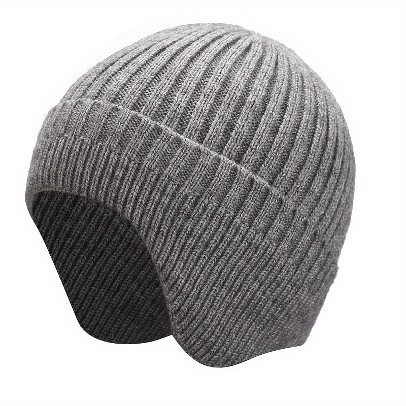 Winter Thickened Warm Beanie Hat with Ear Protection