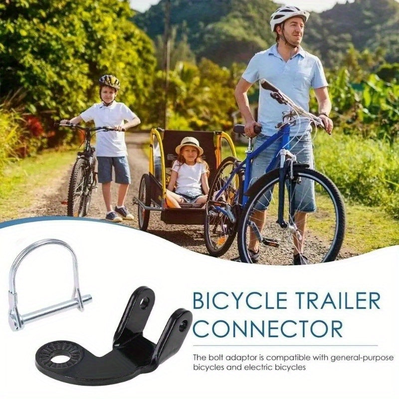 Bike Trailer Hitch Connector Coupler Attachment Adapter