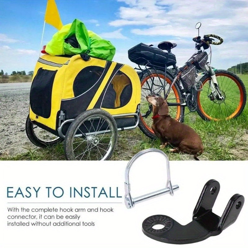 Bike Trailer Hitch Connector Coupler Attachment Adapter