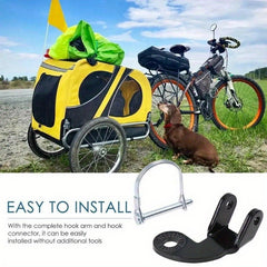 Bike Trailer Hitch Connector Coupler Attachment Adapter