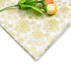 10pcs Snowflake Print Wrapping Tissue Paper Christmas Xmas Party Wedding Flowers