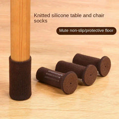 Table Chair Foot Cover Double Fabric Stool Foot Leg Protection Cover