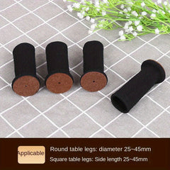 Table Chair Foot Cover Double Fabric Stool Foot Leg Protection Cover