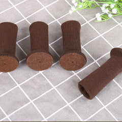 Table Chair Foot Cover Double Fabric Stool Foot Leg Protection Cover
