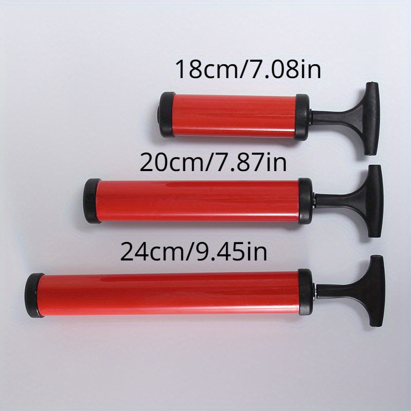 Portable Football Manual Pump Mini PVC Ball Inflator