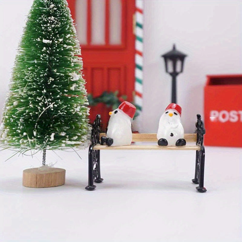 Christmas Snowman Doll House Window Decoration Toy