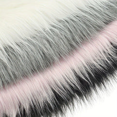 1pc Long Plush Seafood Hair Plush Fabric DIY Fabric Clothing Accessories