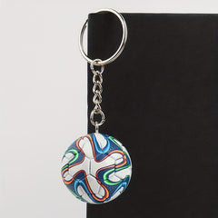 Football Keychain Bag Charm Pendant Party Gift Birthday