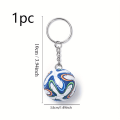 Football Keychain Bag Charm Pendant Party Gift Birthday