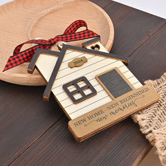 Wooden Year Beginning Hanging Decoration Christmas Pendant Outdoor Game Party
