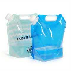 5L Folding Water Storage Bag Portable Container for Outdoor Activities