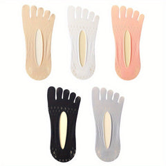 1pair Five Toes Socks Summer Mesh Breathable Socks