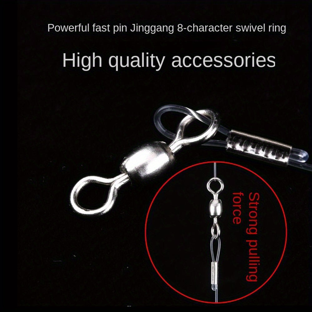 Anti Bite String Hook Squid Hook Luminous Beads Fishing Tackle