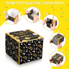 Pull-Out Birthday Money Box - Fun Way to Gift Cash