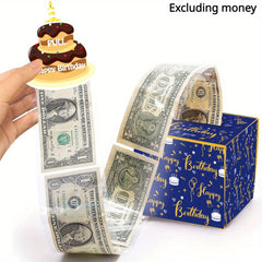 Pull-Out Birthday Money Box - Fun Way to Gift Cash