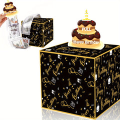 Pull-Out Birthday Money Box - Fun Way to Gift Cash