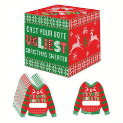 Ugly Sweater Card Party Game Lottery Box