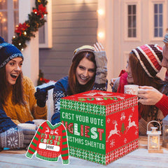 Ugly Sweater Card Party Game Lottery Box