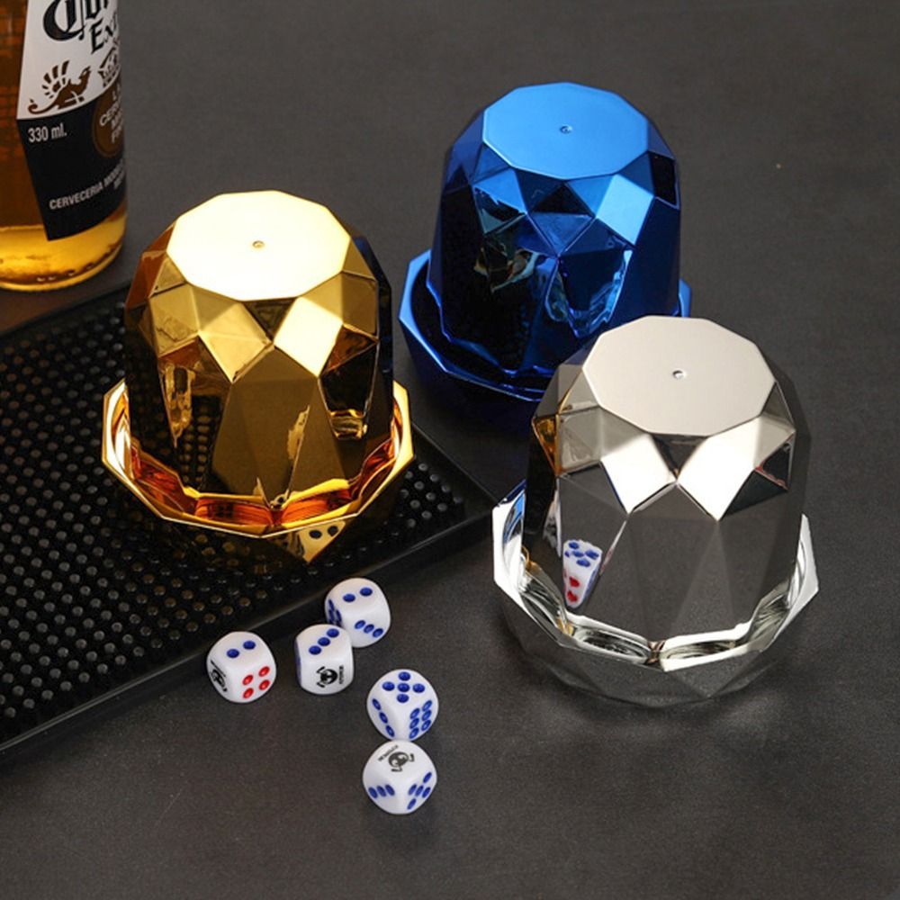 Flannel Lining Dice Cup Silent Mute Dice Game Supplies For Entertainment