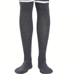 Long Socks Stripe Over Knee High Socks