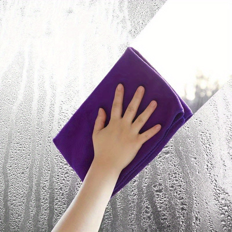 2pcs Microfiber Towels Cleaning Cloth For Car Kitchen