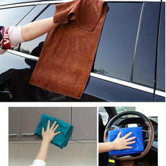 2pcs Microfiber Towels Cleaning Cloth For Car Kitchen