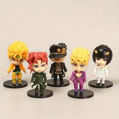 Cartoon Anime Model Dolls Office Car Ornaments Collectible Figures